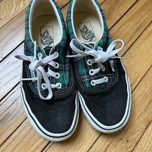 Vans Plaid Sneakers